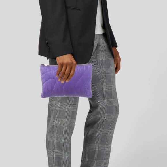 Dior x ERL 2022 Purple Monogram Clutch - Picture 2 of 7